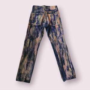 -- Vintage 80s Levi's Custom Painted 505 Jeans